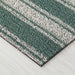 Chilewich Boardwalk Stripe Shag Mat - Seaside