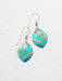 Close-up view of Layla Earrings, showcasing their intricate gold fill details and stylish design.