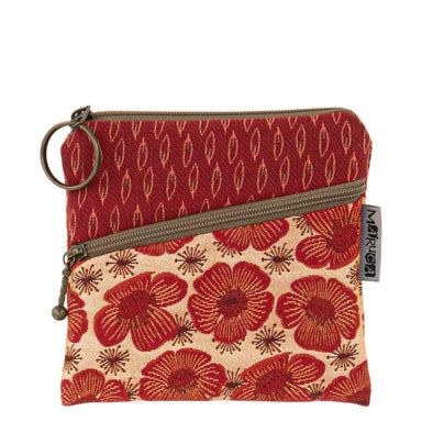 Roo Pouch with water-resistant gray liner, ensuring your cash and coins stay dry even if your day gets a little splashy—because who wants soggy money?