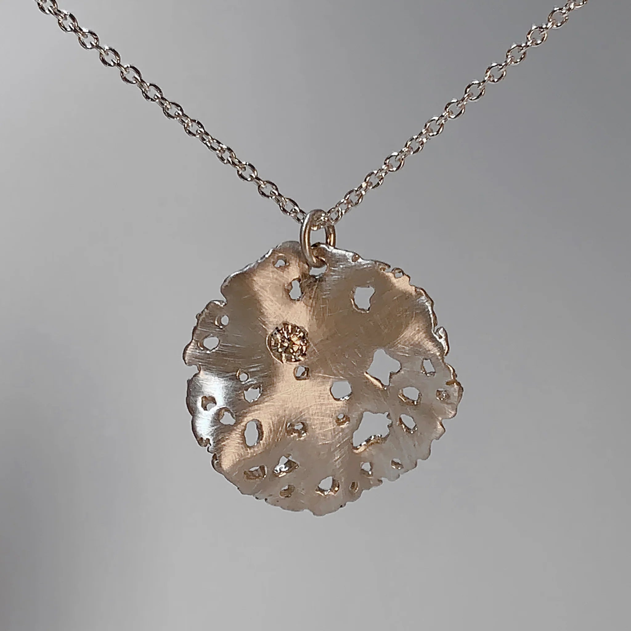 Shadow Ruffle Necklace