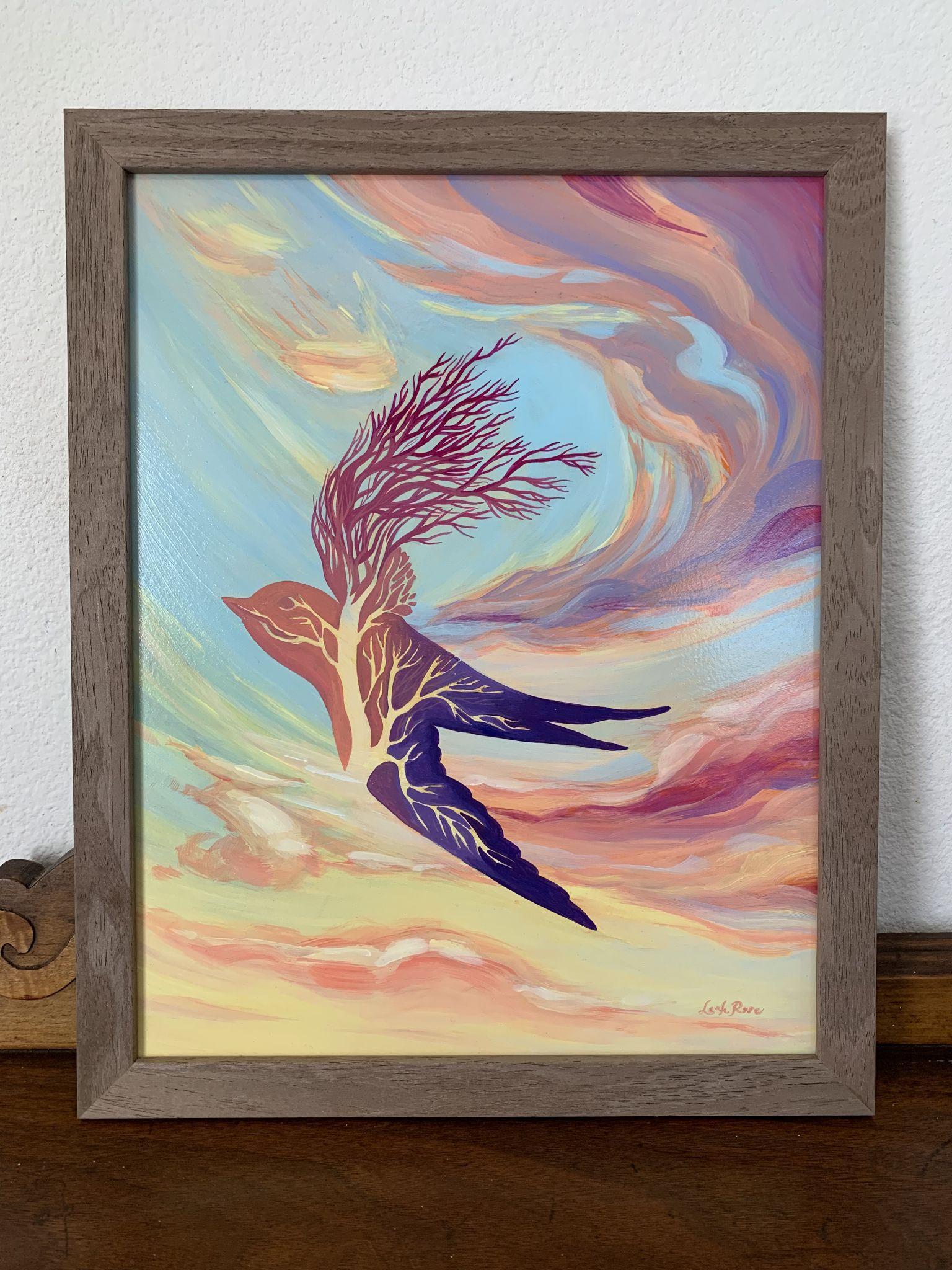 Leah Rose | Avian Boughs Sparrow