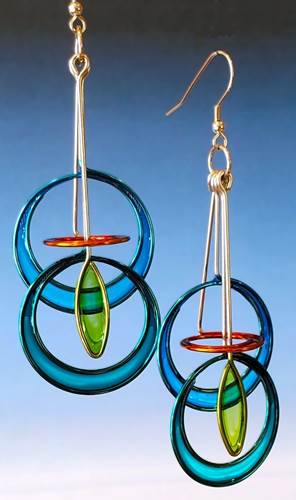 Interlocking Circles Earrings