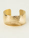 gold bracelet cuff
