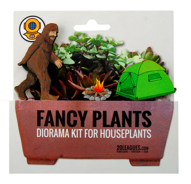 sasquatch plant diorama