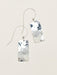 silver dangle earrings