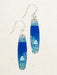 blue drop earrings