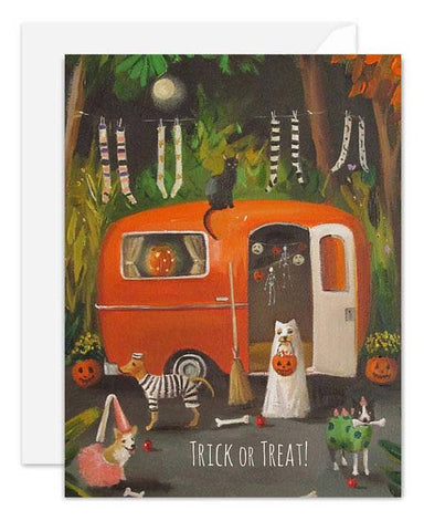 Trick or Treat greeting card