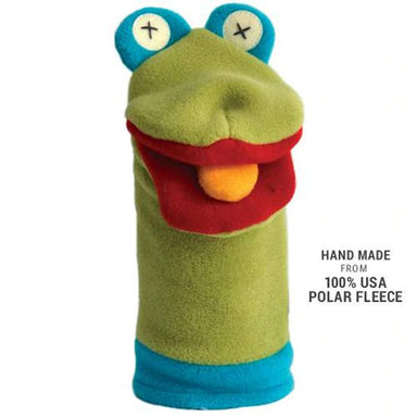 frog hand puppet