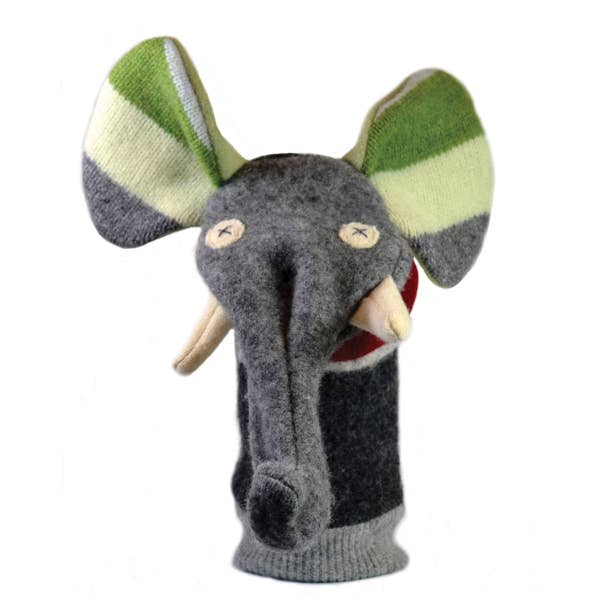 elephant hand puppet