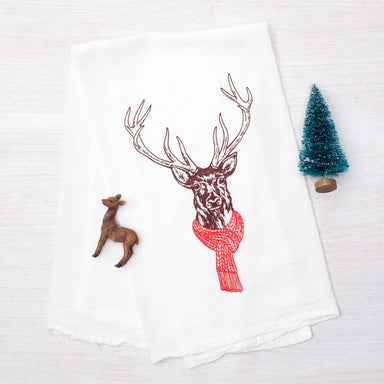 Deer kitchen towel