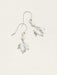 silver maple earrings
