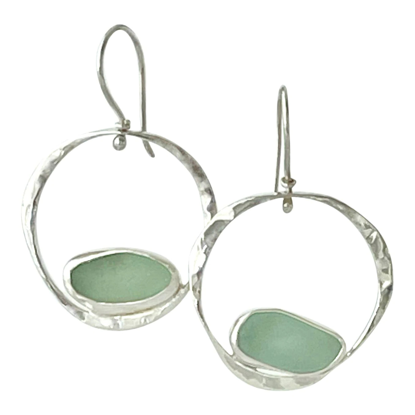 Sea Glass Float Earrings