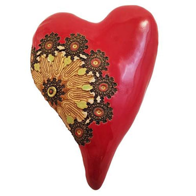 handmade ceramic heart