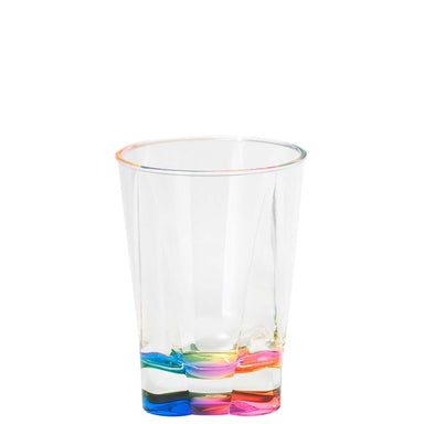 rainbow acrylic cup