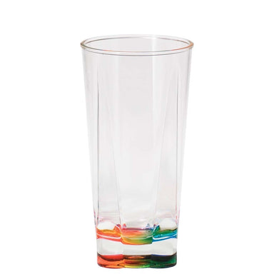 rainbow acrylic cup