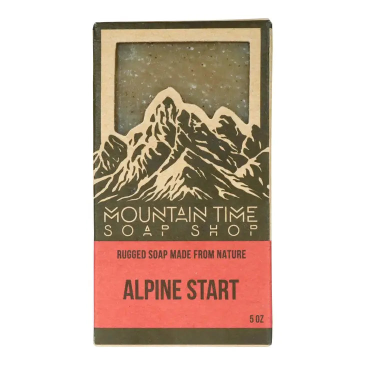 Mountain Time bar soap Alpine Start