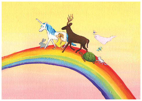 rainbow Artistic greeting cards