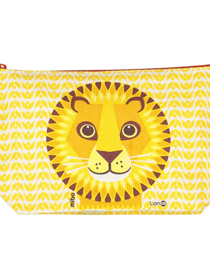 Yellow tiger pencil case
