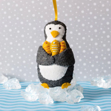 penguin felt sewing kit