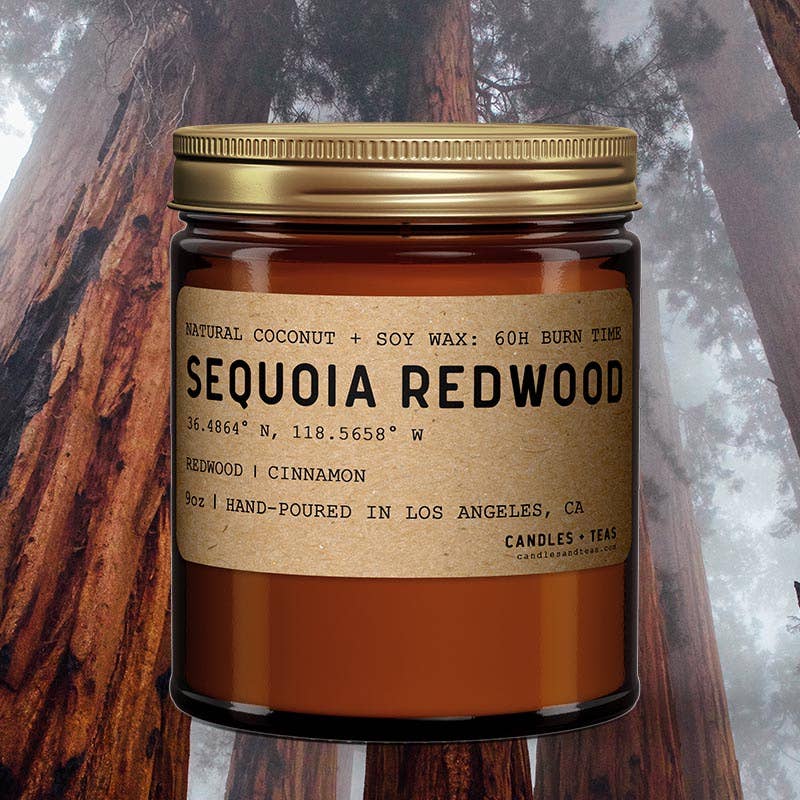 Natural Coconut Soy Wax cinnamon redwood
