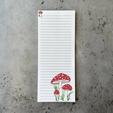 mushroom notepad