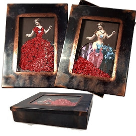 Reliquary Box with red dress