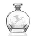 heron glass decanter