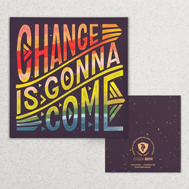 change is gonna come greeting card