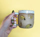 lemon stoneware mug