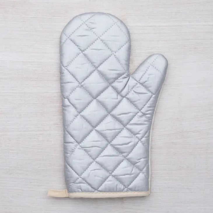 quilted oven mit