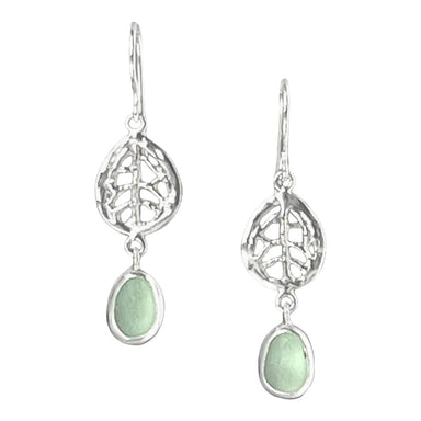 sea glass earrings