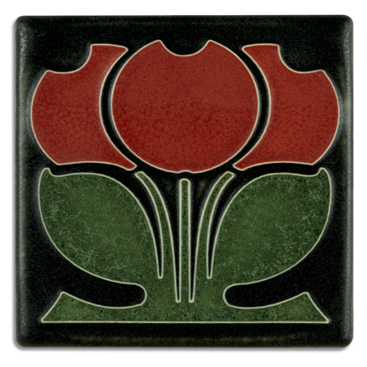 flower ceramic decorative tile