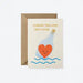 Sending you love from afar greeting card