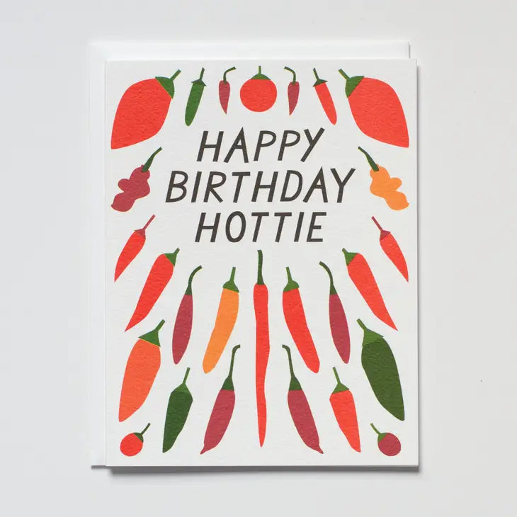 Happy Birthday Hottie Greeting Card
