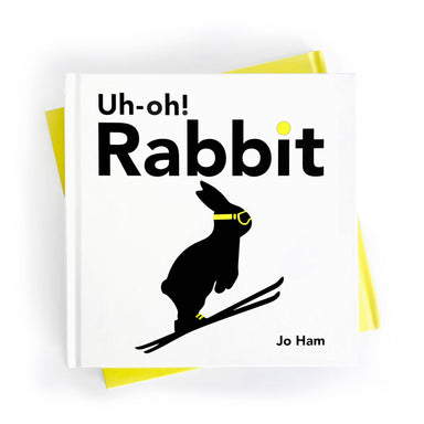 Uh Oh Rabbit by Jo Ham Signed Copy