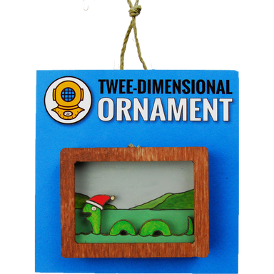 snake wood ornament