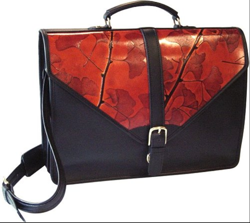 womens leather briefcase