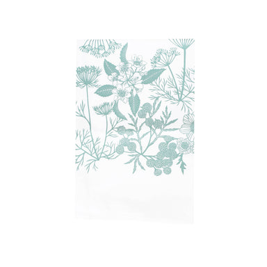 wildflowers tea towel