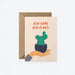 New Home new plants greeting card