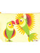 Parrot birds small canvas bag