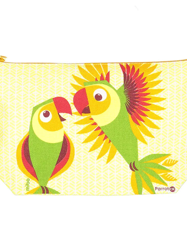 Parrot birds small canvas bag