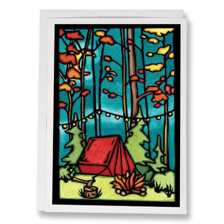 Camping Art Card Collection