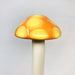 orange fairy garden mushrooms