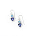 tanzanite and opal earrings