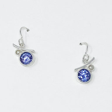 tanzanite earrings