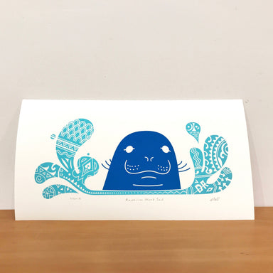 blue Seal art print