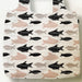 sharks reusable shopping bag