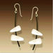sea glass drop earrings