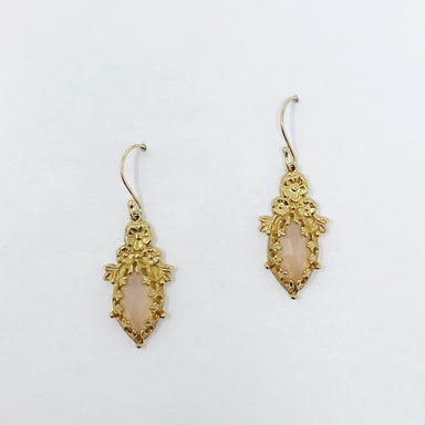 Pink Chalcedony earrings