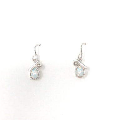 opal and pearl earrings